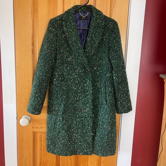 J. Crew Daphne Topcoat in Italian Tweed - Picture 3 of 7